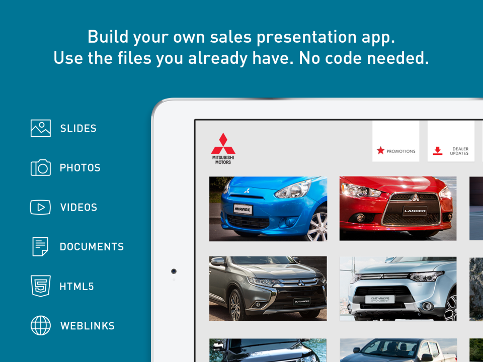 screenshot of Showcase Workshop